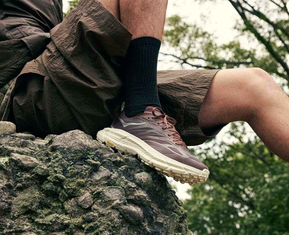 HOKA Mafate Speed 4 Lite Cold Brew / Latte d'avena
