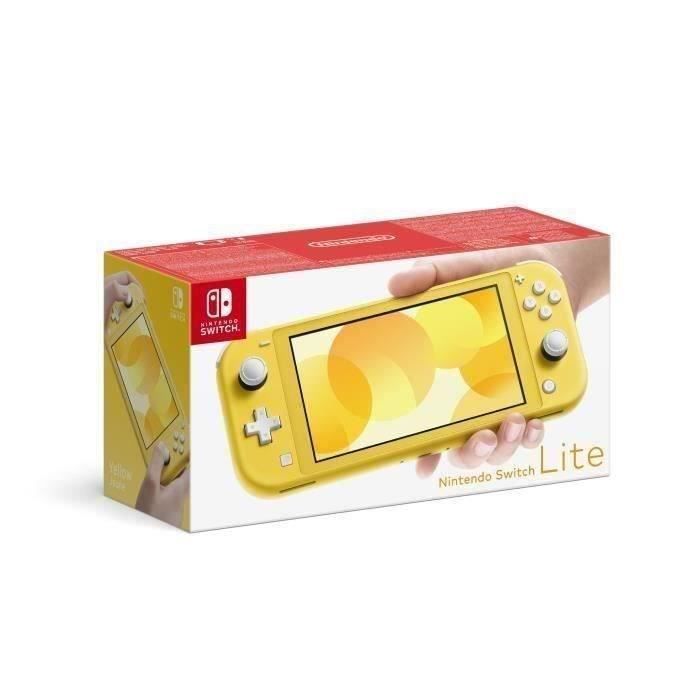 Console Nintendo Switch Lite 32GB - Amarelo - Recondicionado - Em ótimo estado
