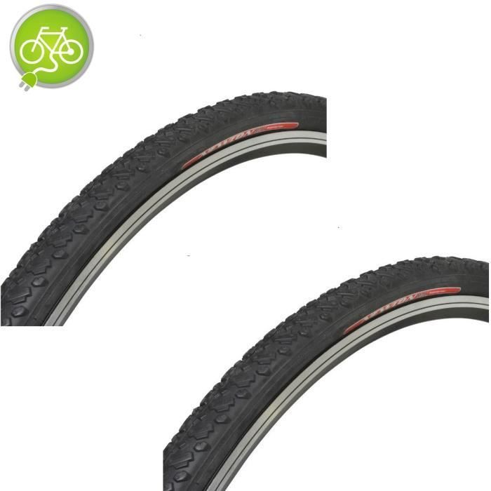 Pneu vélo électrique anti-crevaison CYCLINGCOLORS 700x35c tout-terrain VTT Ville Chemin VAE e-bike