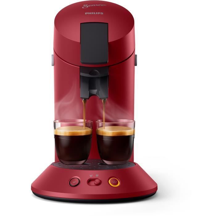 PHILIPS Senseo Original Plus CSA210/91 Pod Koffiezetapparaat - Rood