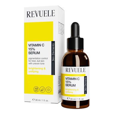 Revuele Vitamin C 15 % Serum Lysnende og enhetlig Lysnende ansiktsserum Vitamin C 30 ml 30 ml