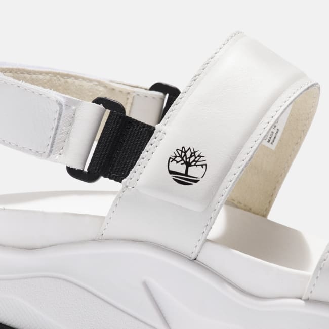 Sandalo a Doppia Fascia Adley Way da Donna in                bianco