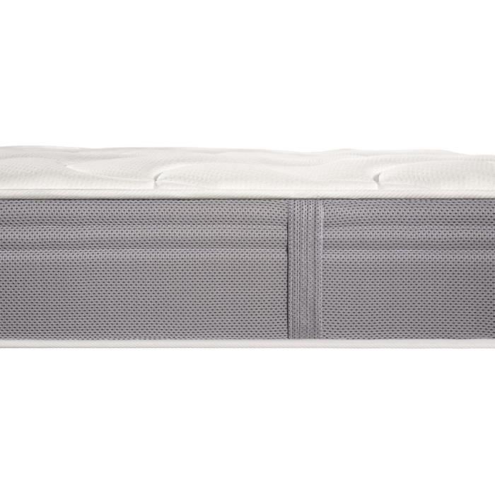 Ensemble matelas sommier 160 x 200 SIMMONS Hauteur 26 cm - Ressorts ensachés Fullspring - Fabriqué en France -  R-SW3