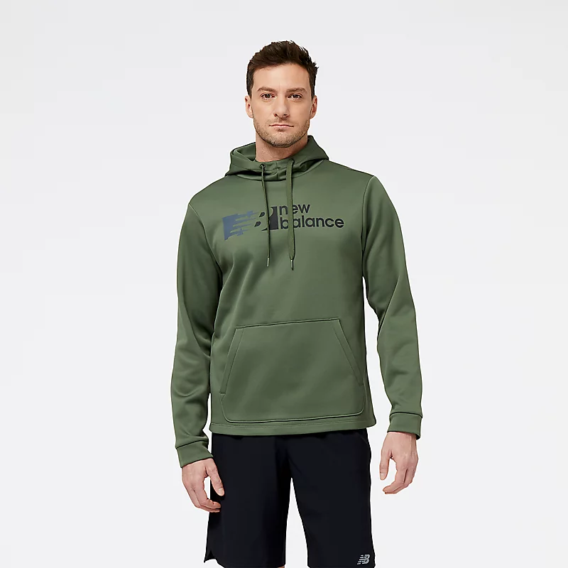 Hanorac din fleece Tenacity Performance pentru bărbați – VERDE MĂSLIN INTENS