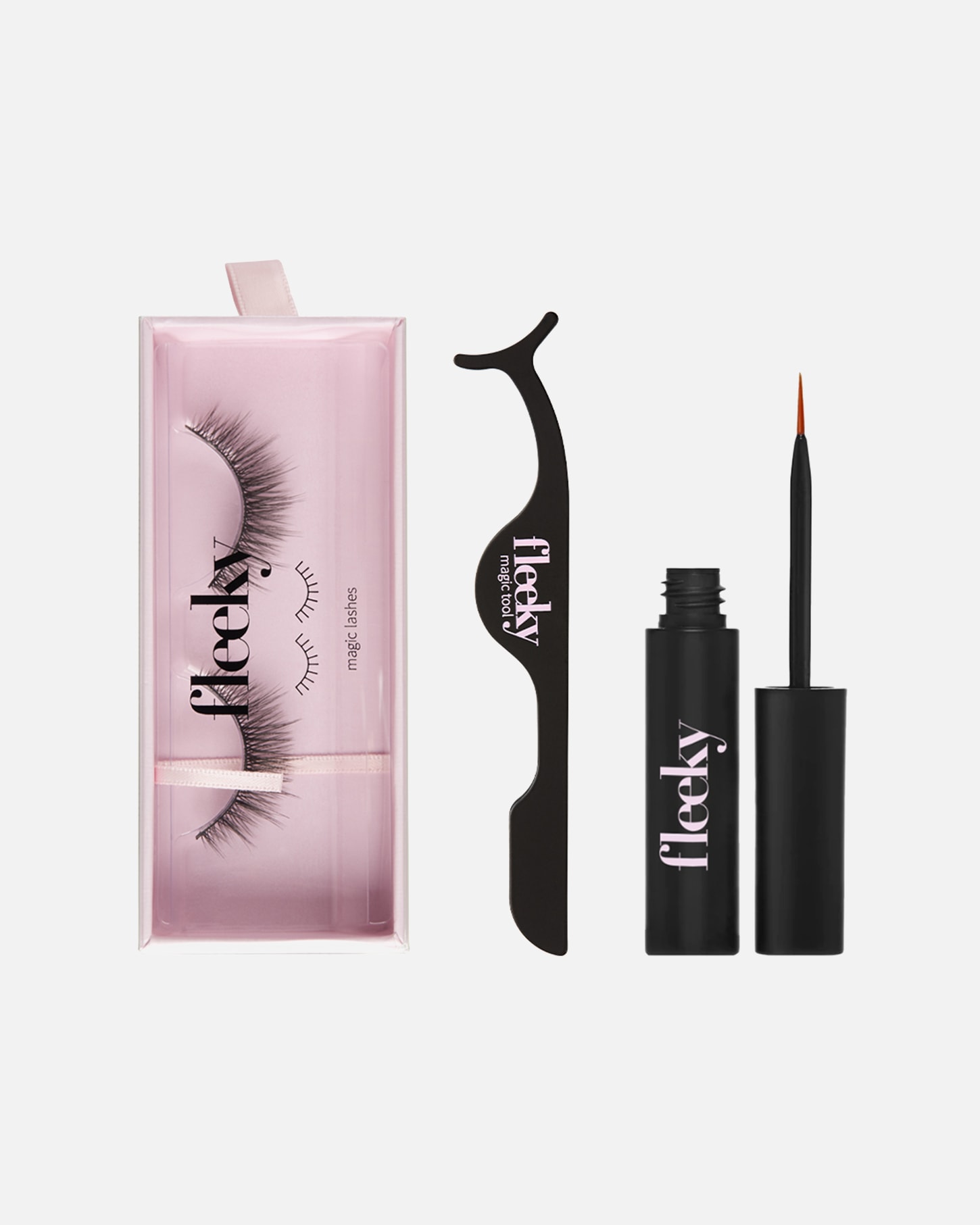 Kit de faux cils Fleeky Magic – Faux cils avec colle et outil – 1 pièce