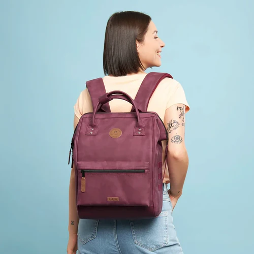 Cabaia Adventurer Medium Delhi Rucksack, bordeauxrot