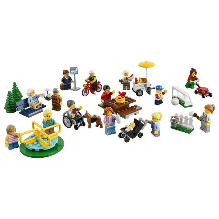 LEGO® City - Huvipuisto - Minihahmosetti - 157 palaa - Ikä 5+