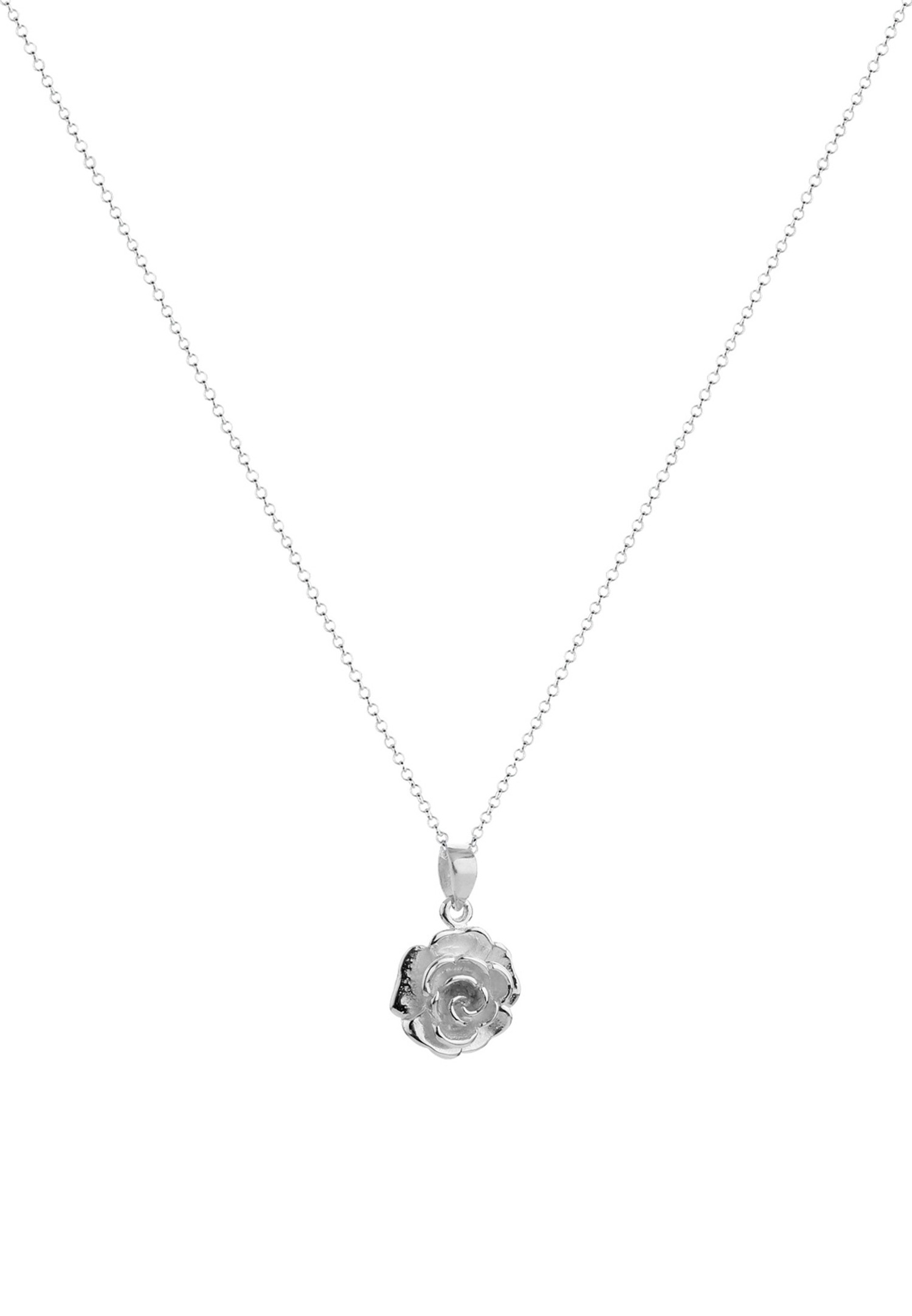Nenalina Femmes pendentif rose en argent sterling 925
