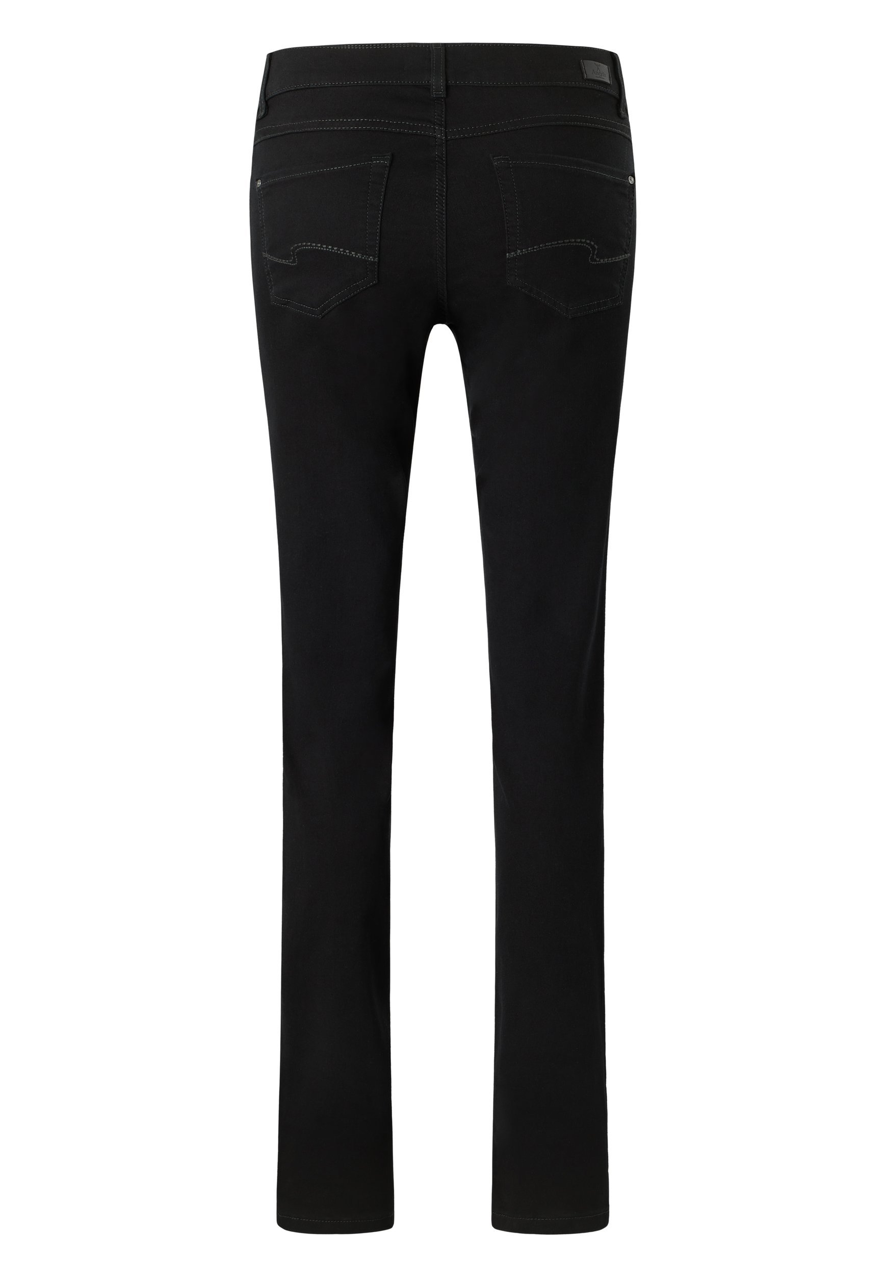 Angels SLIM FIT WITH LABEL PATCH - Jeansy slim fit - czarne