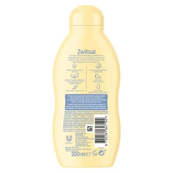Zwitsal gel za pranje bez sapuna<br>200ml