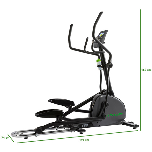 Bici Elíptica Tunturi Delantera C55f Performance