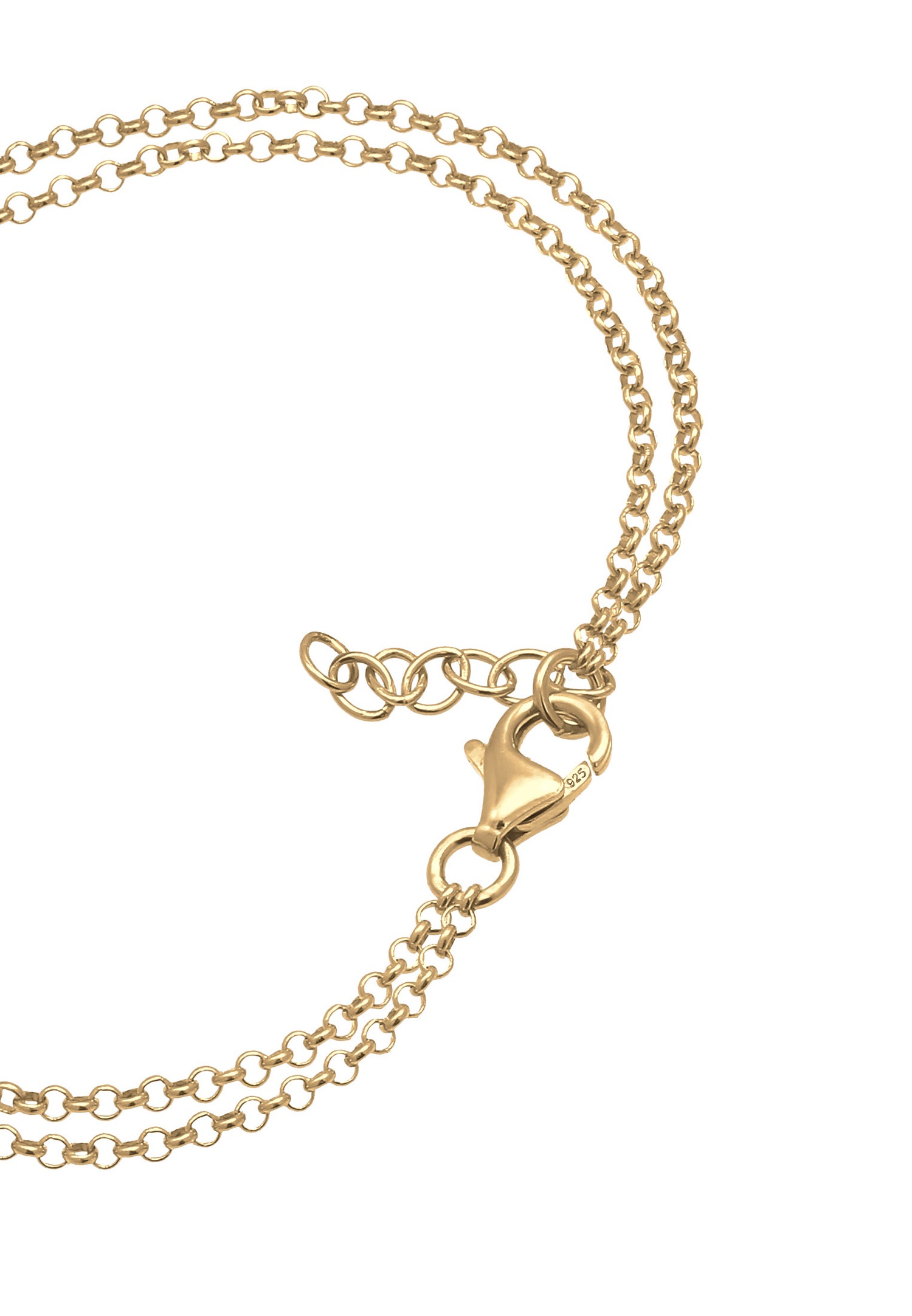 Elli Femmes cercle géo minimaliste en argent sterling 925