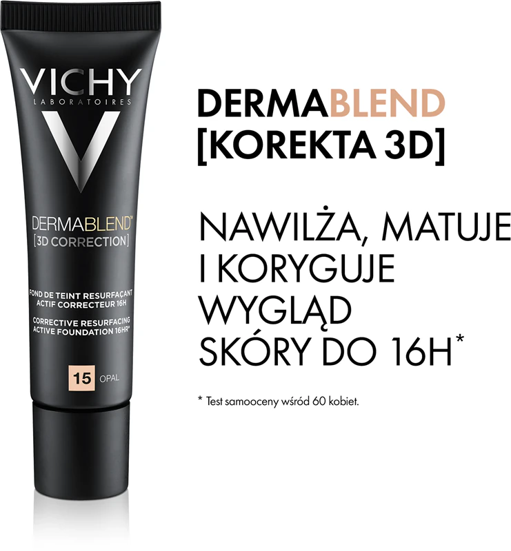 Vichy Dermablend 3D Correction Korekčný a vyhladzujúci make-up SPF 25