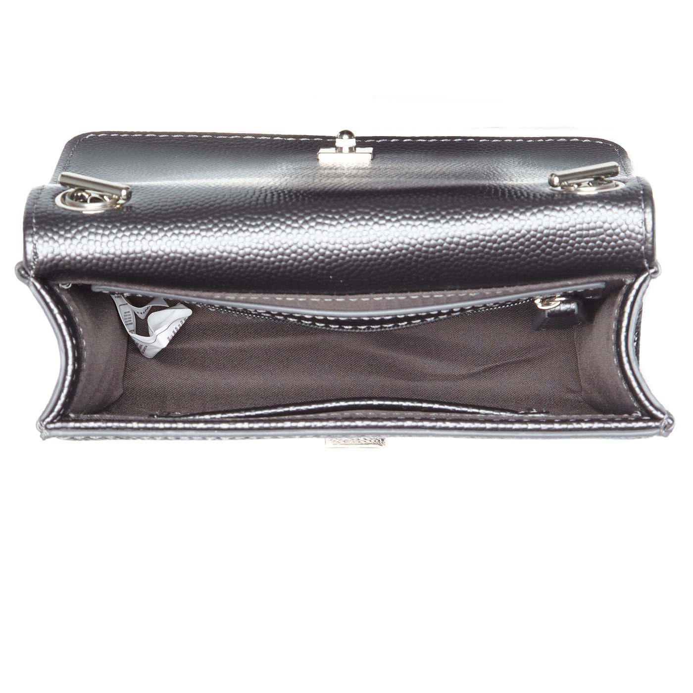 Sac Valentino, sac bandoulière, modèle Divina Gris - plastique - 1 pièce