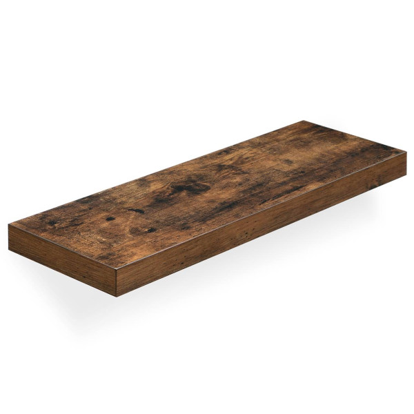 Półka ciemny brąz na ścianę do salonu BEGRYF 60x20x3,8