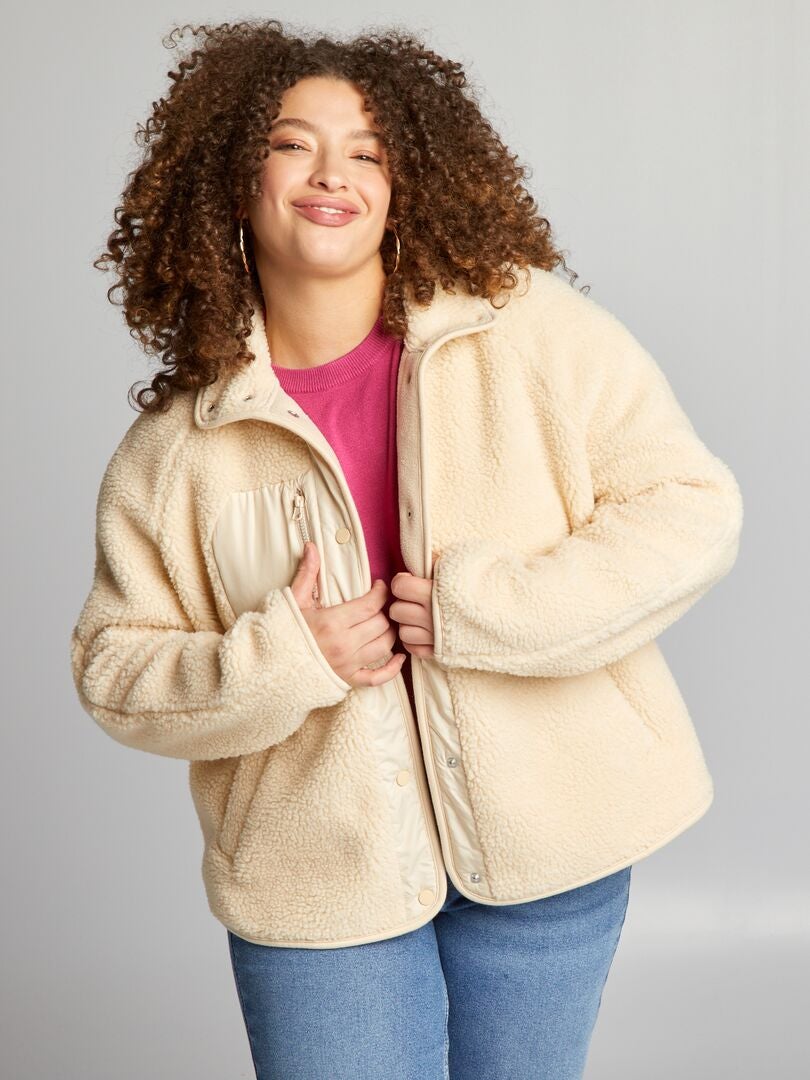 Sherpa-jas - BEIGE