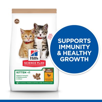 Hill's Science Plan Kitten <1 Sans céréales au poulet