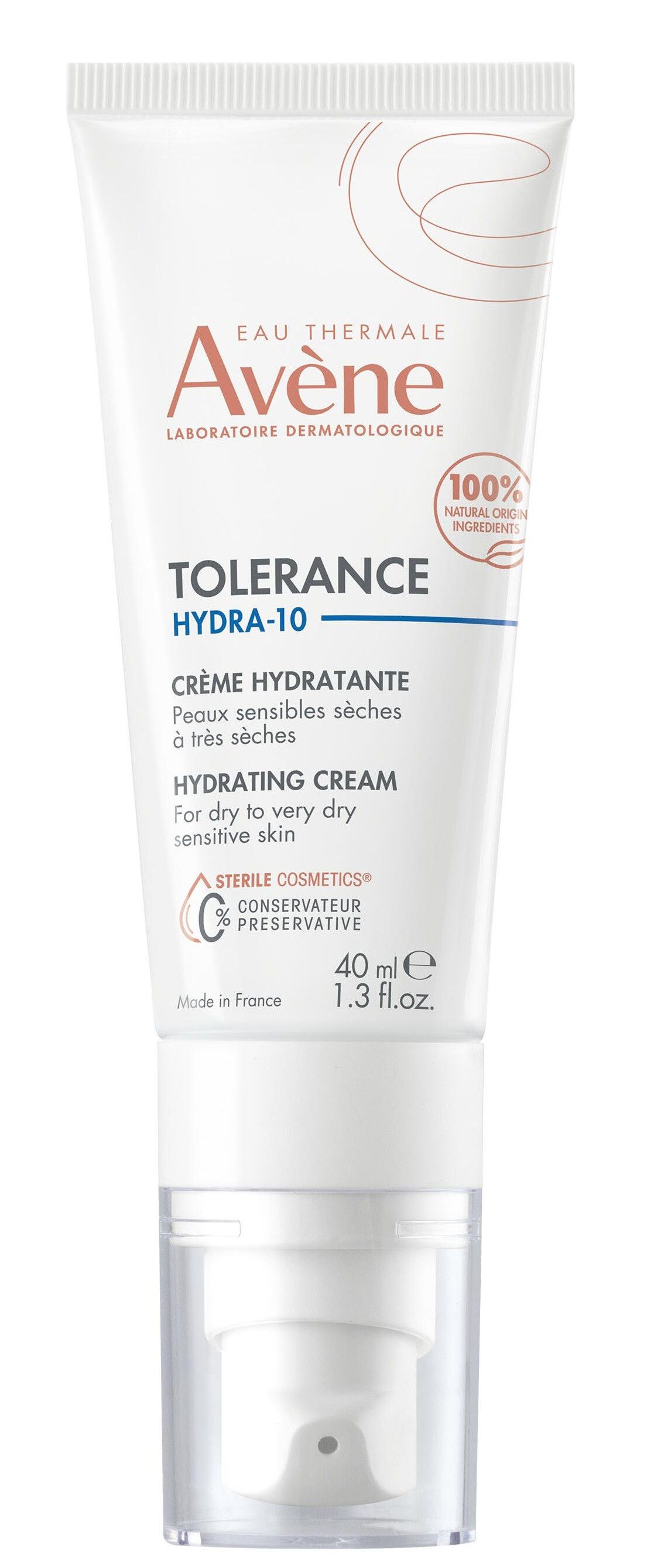 „Tolerance Hydra 10“ drėkinamasis kremas Parapharmacy veido drėkikliai