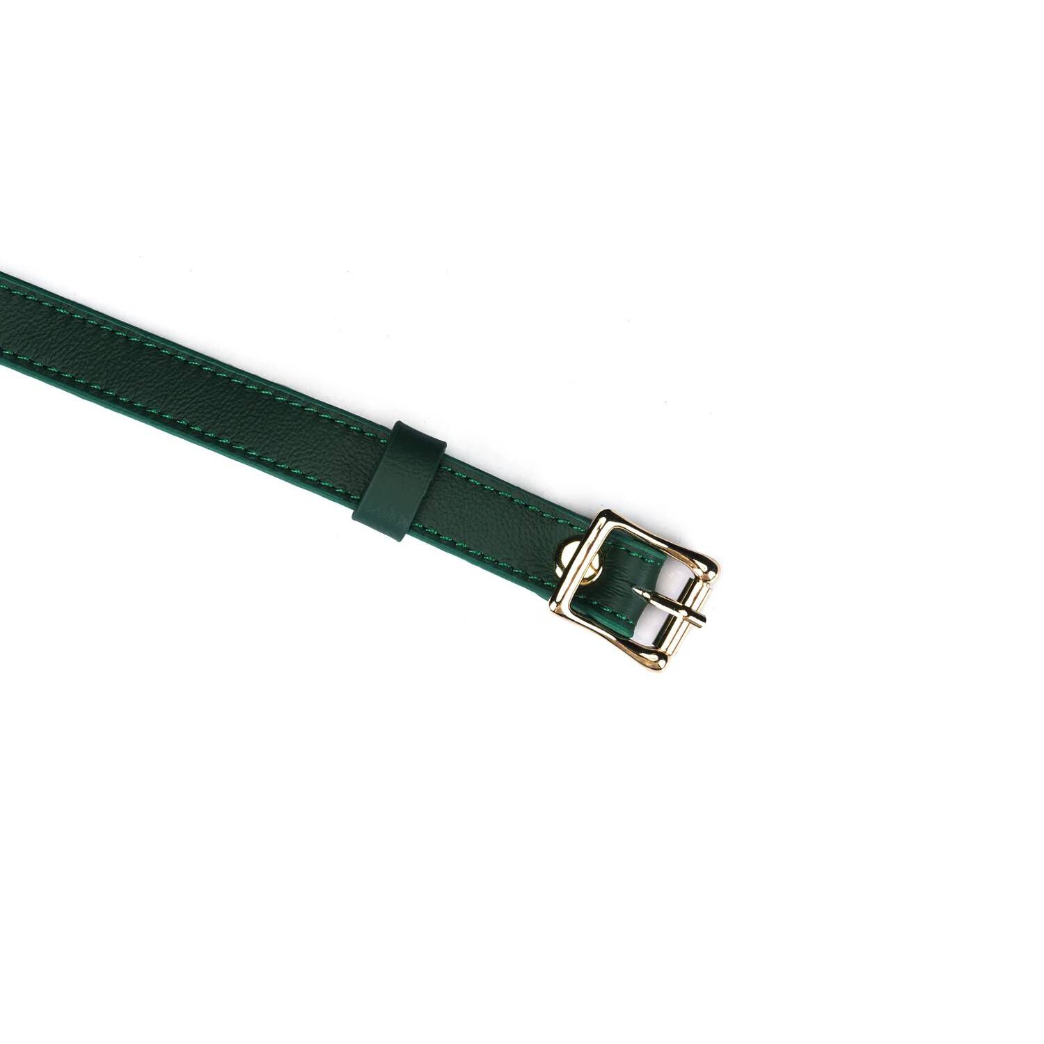 Liebe Seele Mossy Chic Leather Blindfold