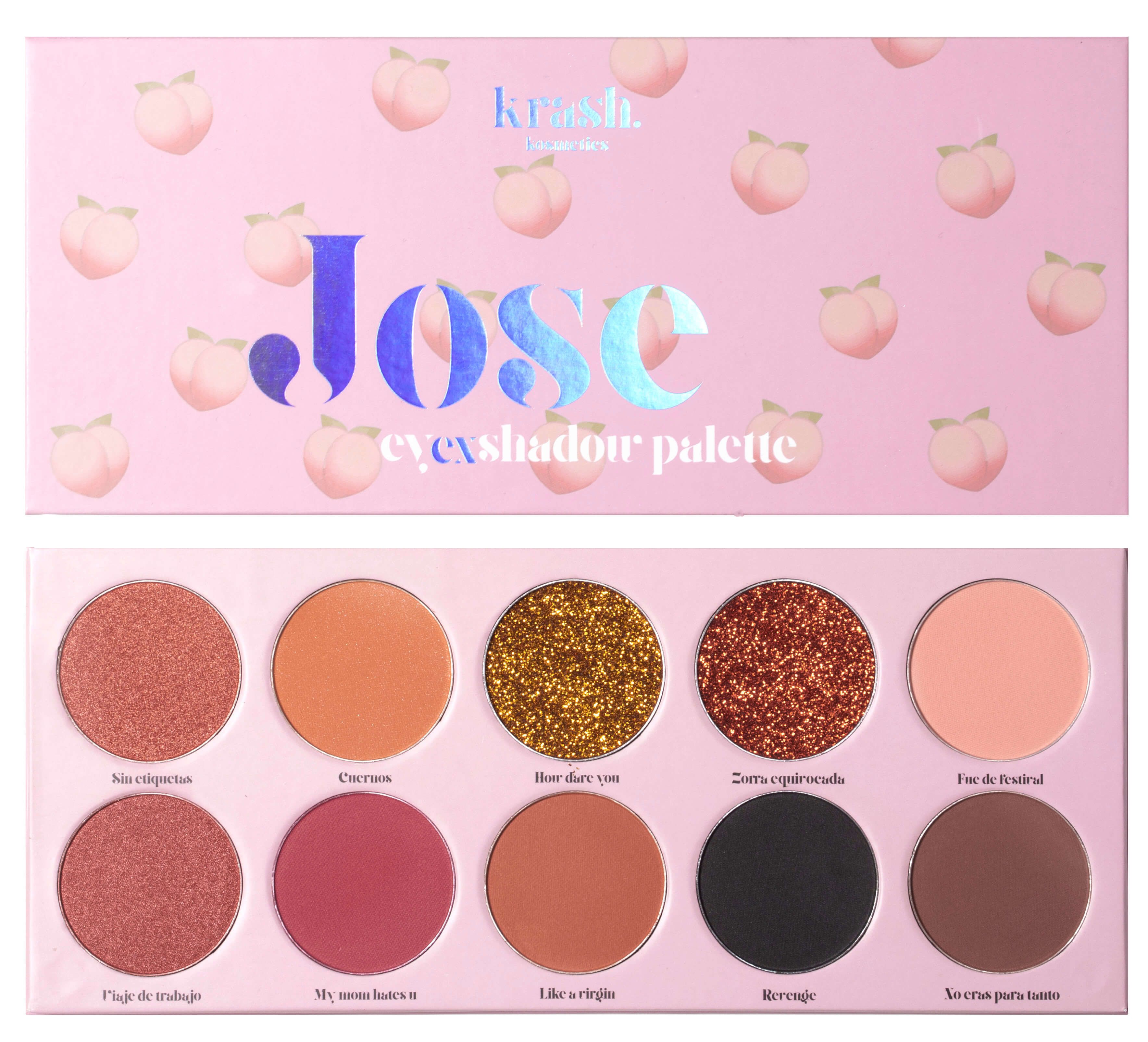 Paleta očných tieňov Jose Očné tiene