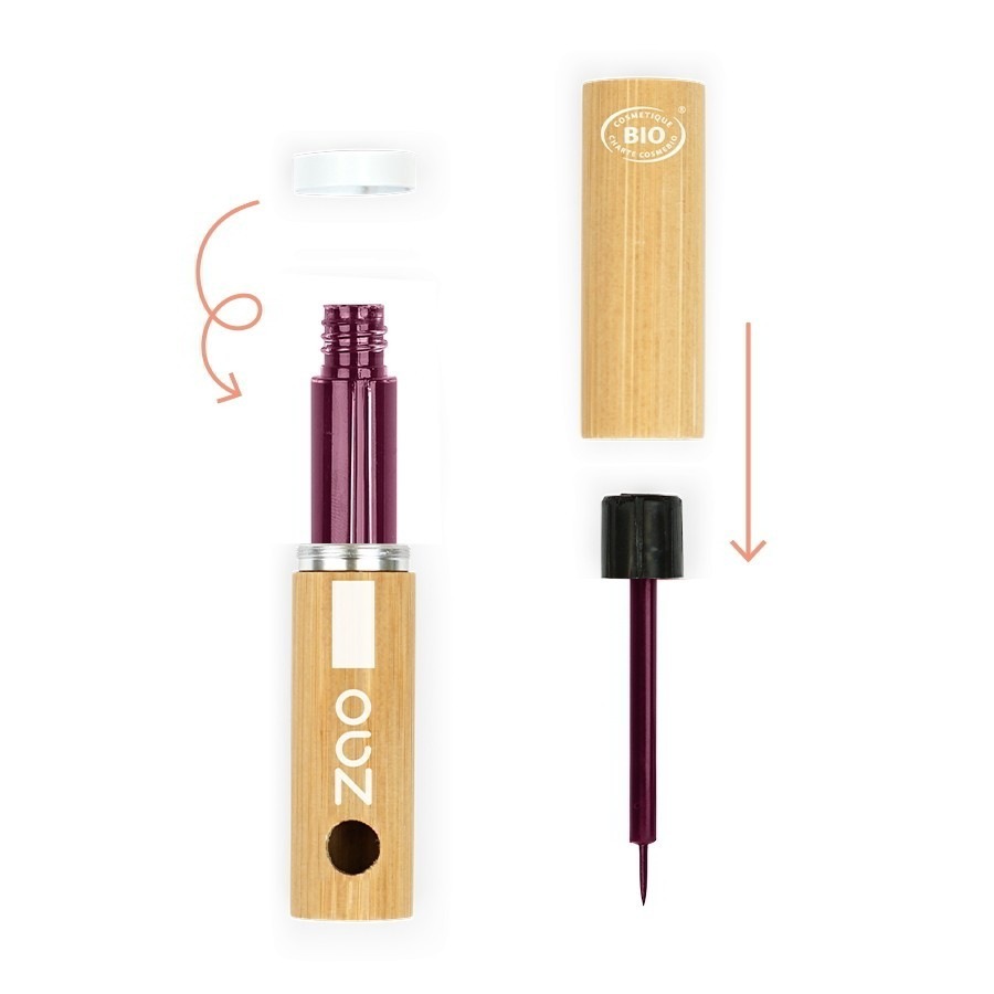 Štetec na očné linky z bambusu ZAO Eyeliner - 4,5 g