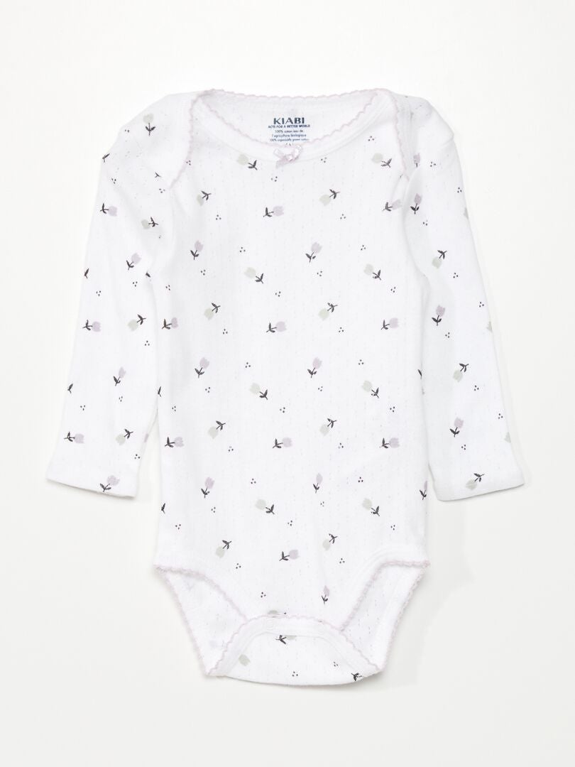 Set van 3 bodysuits - WIT