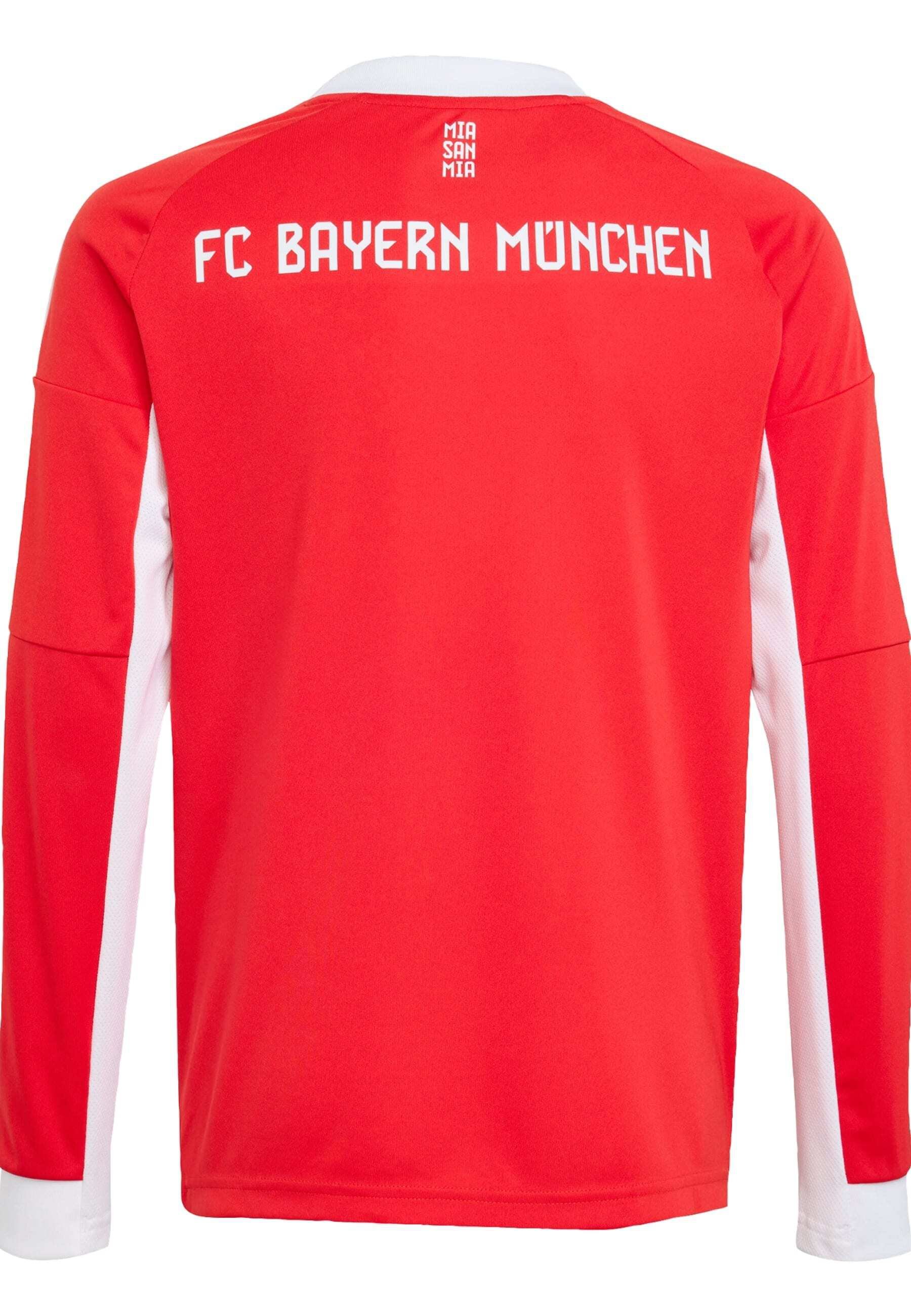 adidas Performance FC BAYERN HOME - Bluzka z długim rękawem - czerwona