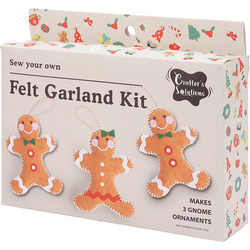 Home Hobby set med filtfigurer