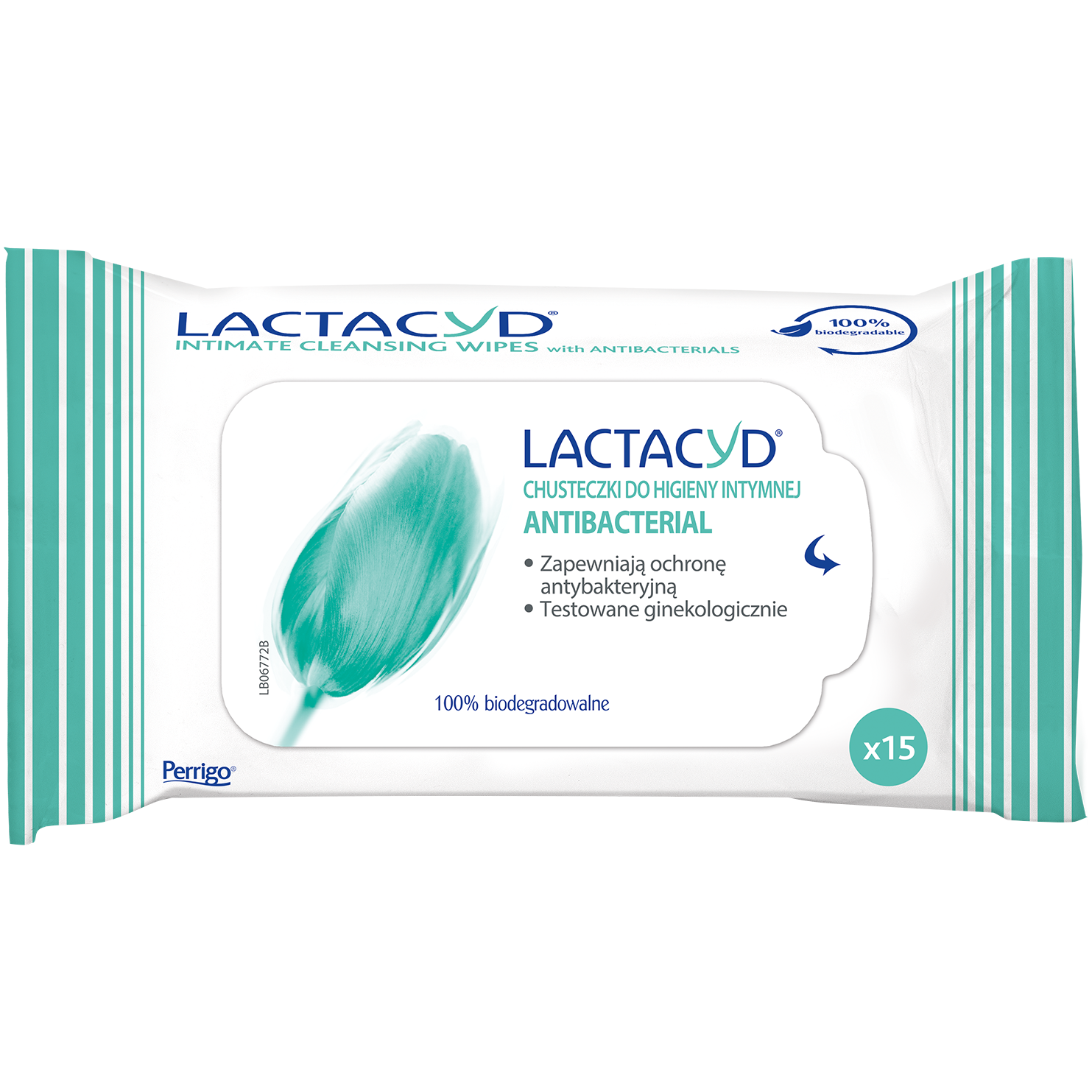 Lactacyd intímne hygienické obrúsky 15 ks