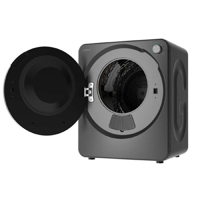 Asciugatrice a condensazione Cecotec Mini da 2,5 kg, modello Bolero DressCode Dry 3150V Dark. 950 W, 6 programmi, modalità ECO.