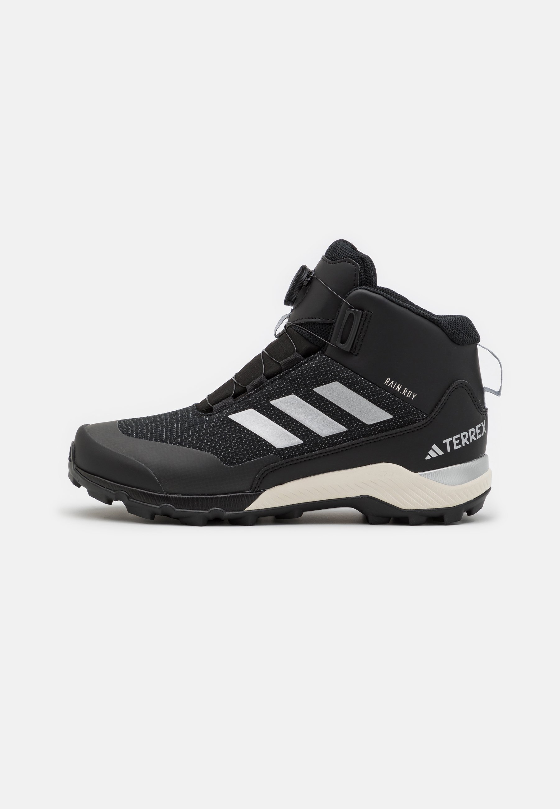 Adidas Terrex TERREX BOA UNISEX - Scarpe da trekking - nero/argento metallizzato