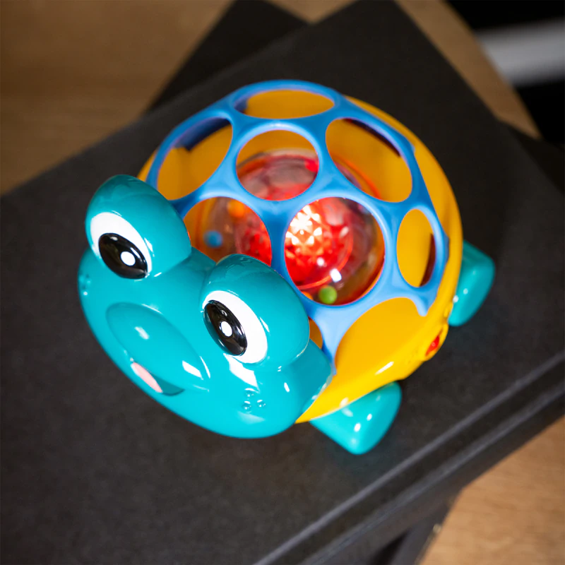 Carrinho Curioso Baby Einstein Neptune the Turtle™ com Chocalho