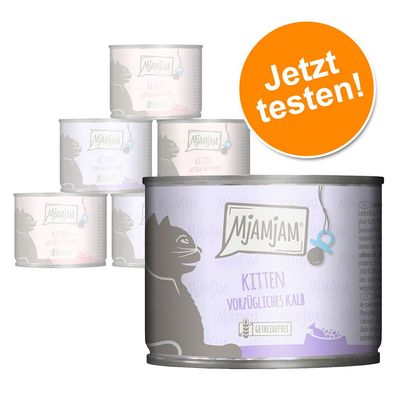 Mix-pakkaus MjAMjAM Kitten 6 x 200 g