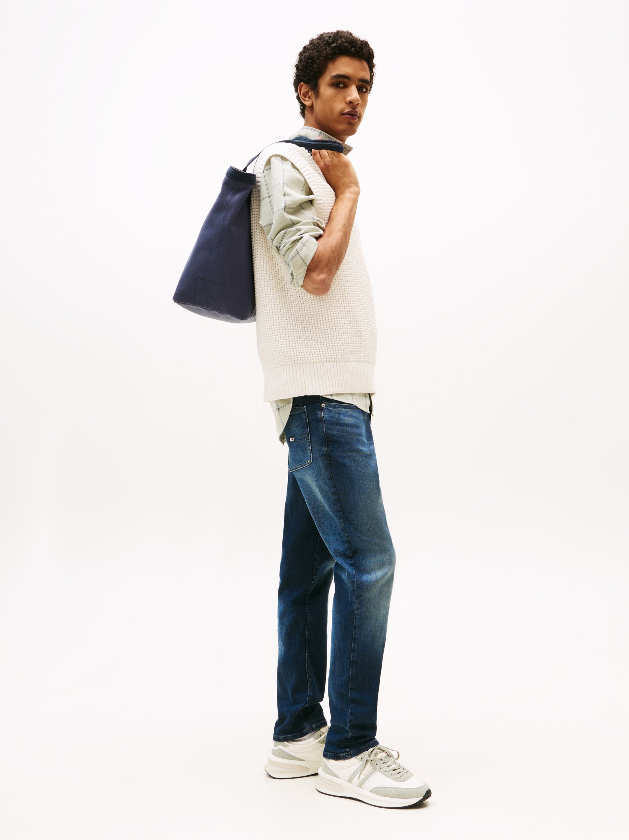 Tommy Jeans SCANTON SLIM - Jean coupe slim - denim foncé