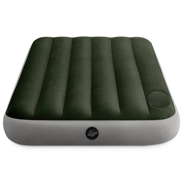 Materac dmuchany Intex jednoosobowy z wbudowaną pompką 191x99x25 cm