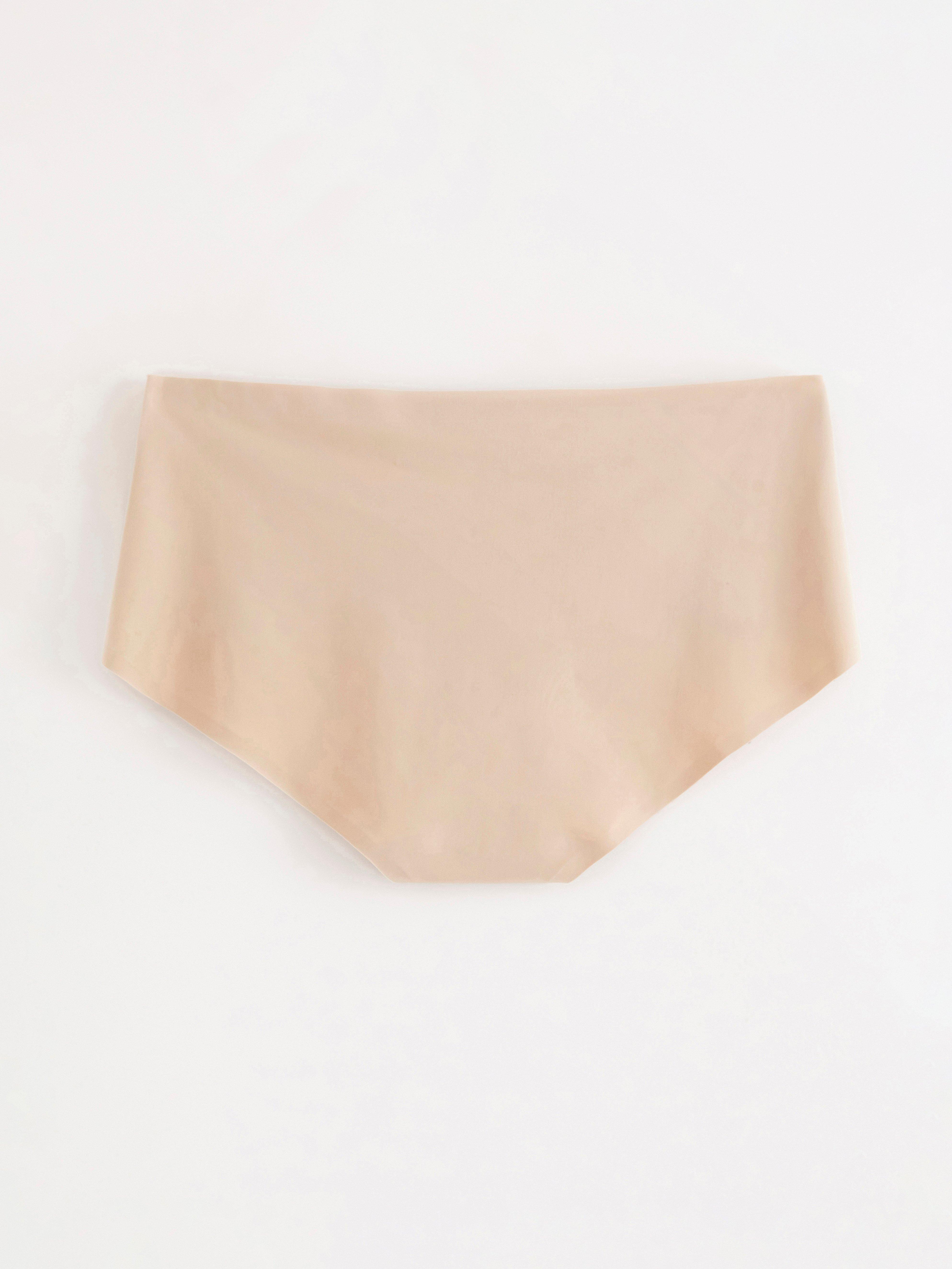 Usynlig truse med normal midje Beige