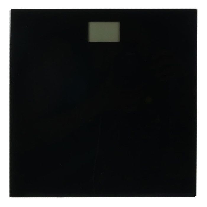 DANNA Elegant Black Digital Bathroom Scale with LCD Screen