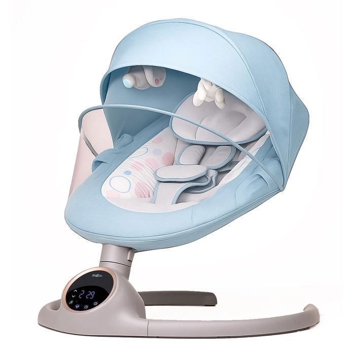 ALPHA blue electric baby swing/bouncer