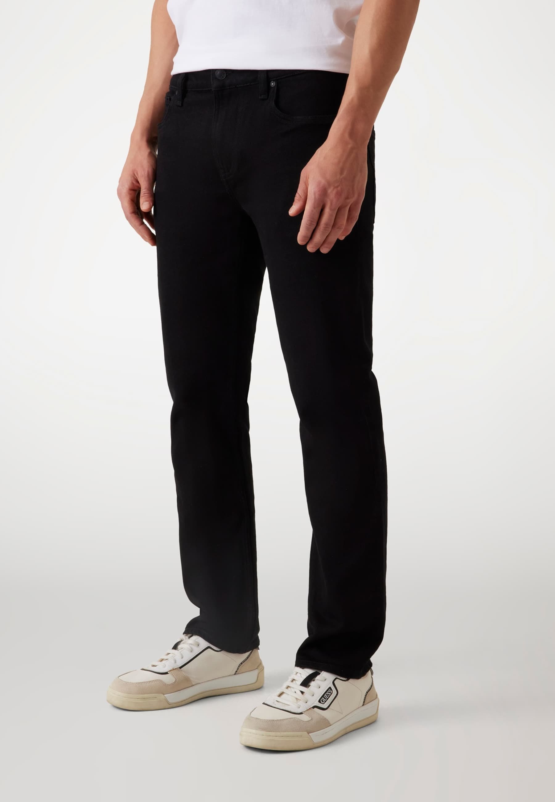 Guess Slim fit jeans - zwart
