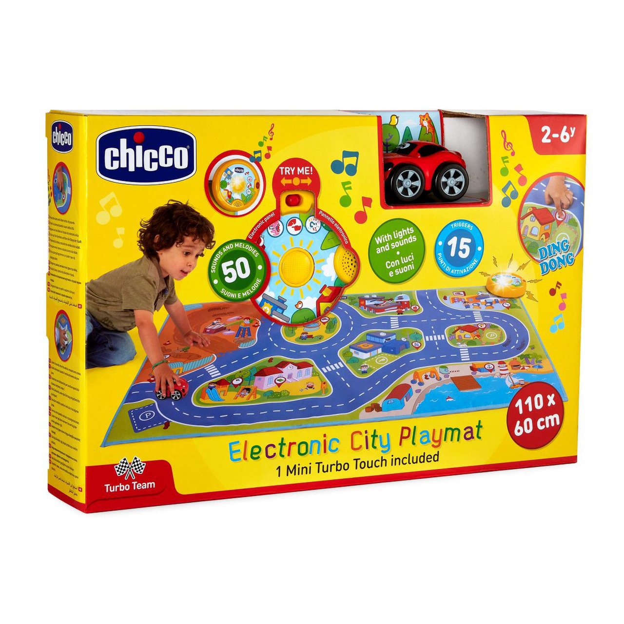 Elektronische Mini Turbo Touch Spielmatte