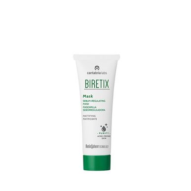 Biretix Talgregulerende maske Mattgjørende ansiktsmaske for oljekontroll 25 ml