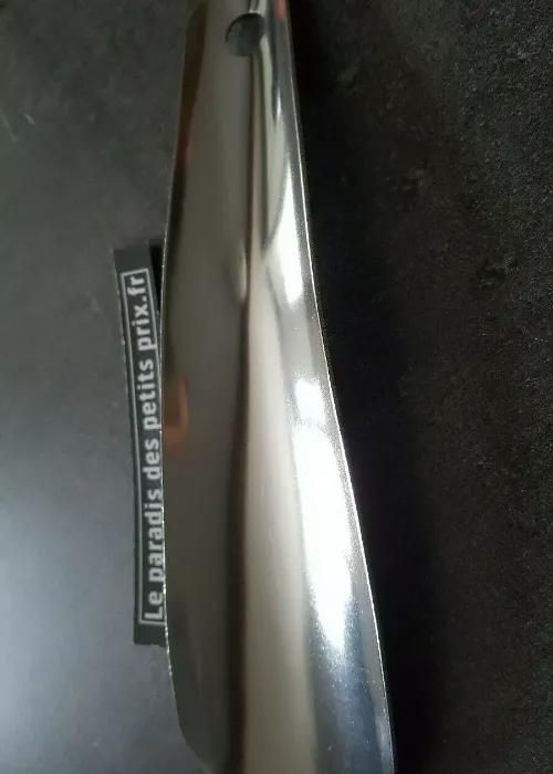 chausse pied en INOX de 16,5 cm, chausse-pieds en métal ,Fabrication Française