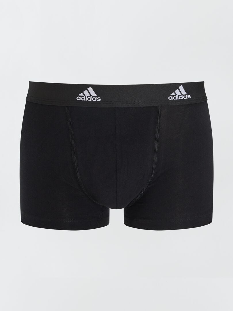Zestaw 3 bokserek adidas - CZARNE