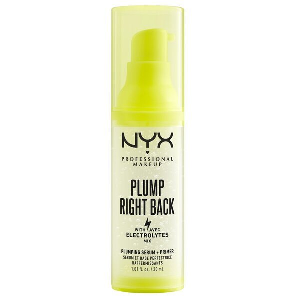 NYX Professional Makeup Plump Right Back Plumping Serum Primer 30ml