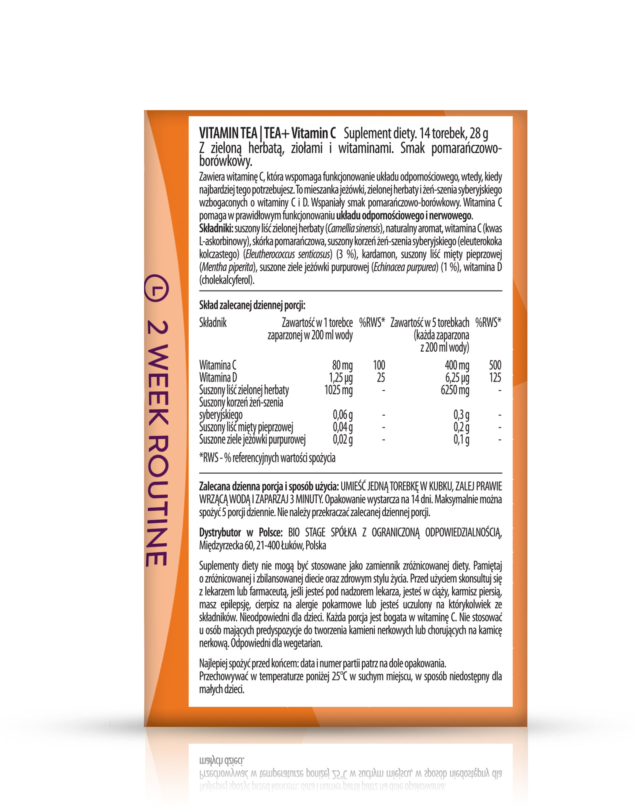 Vitabiotics čaj + vitaminski čaj