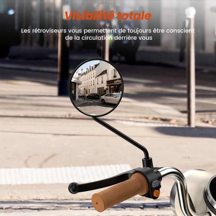 Scooter Électrique SP-Y - Moteur 1200W - Batterie 48V 20 Ah - Autonomie 100 kilomètres - Pneus 14 pouces - Avec Siège - Jaune Clair
