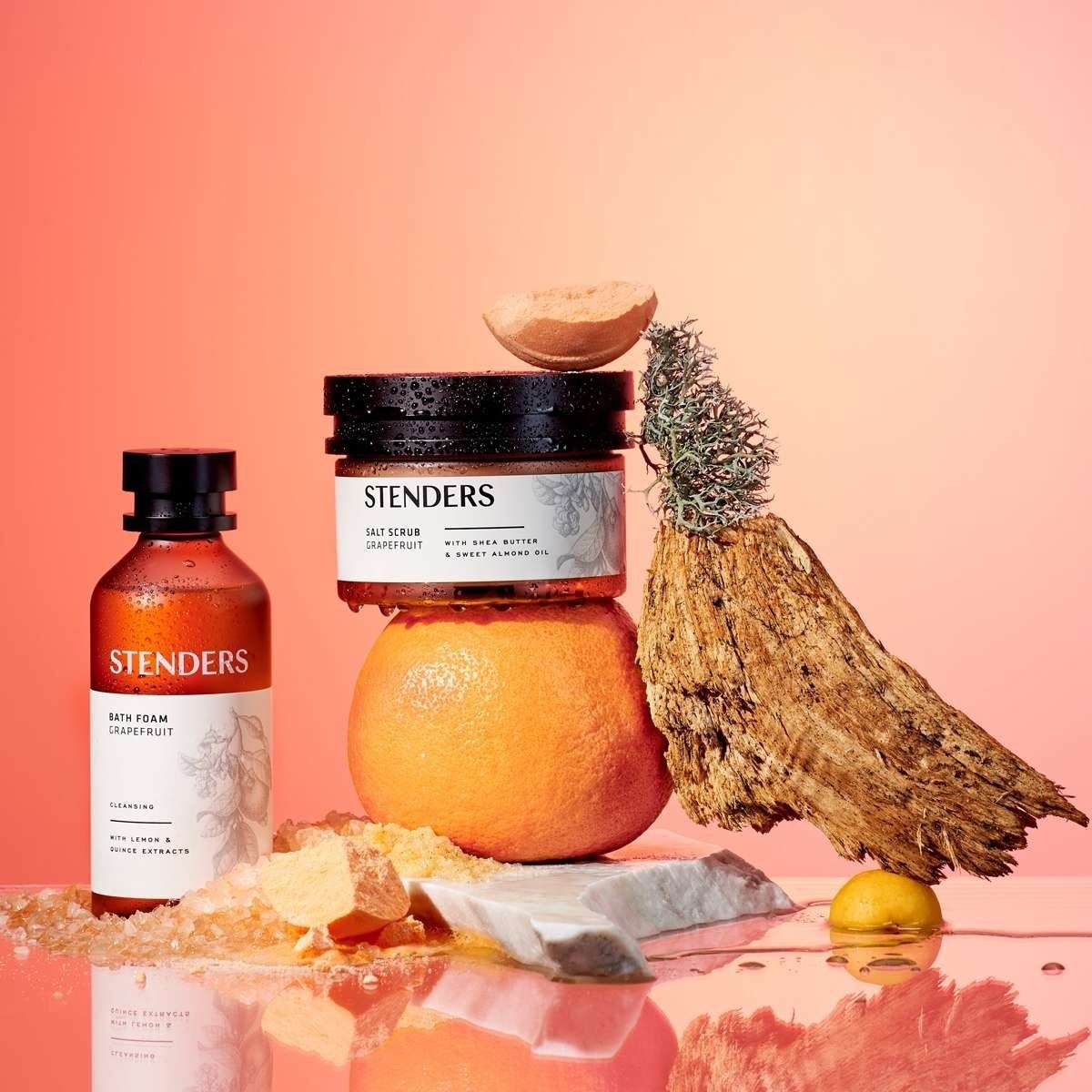 STENDERS Körperpeeling Grapefruit-Salzpeeling - 200 ml