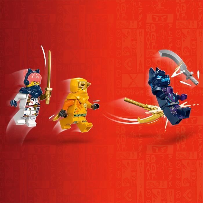 LEGO NINJAGO 71810 Le Jeune Dragon Riyu, Set de  Construction, 3 Minifigurines de Ninjas