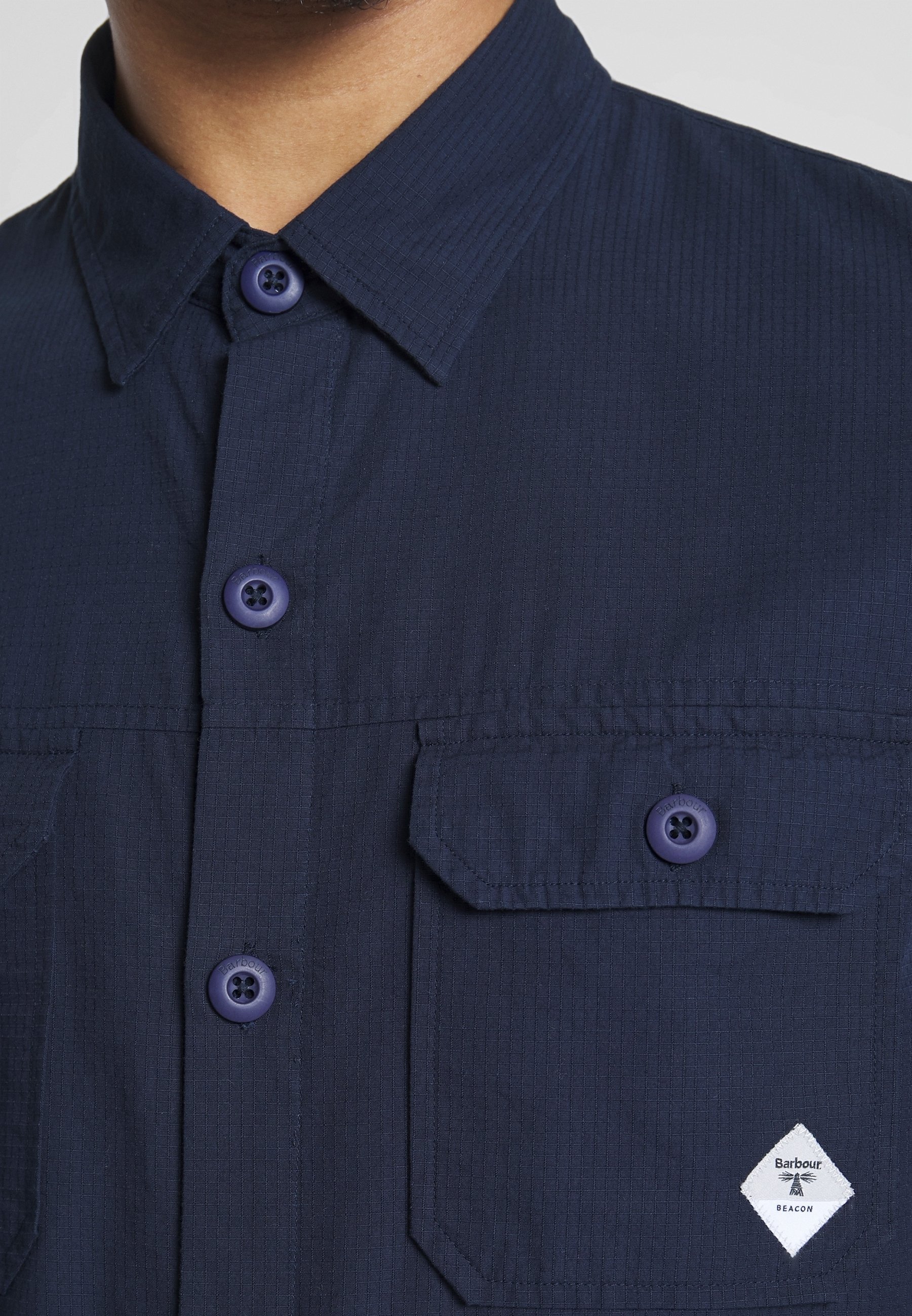 Barbour Beacon Hemd - dunkelblau