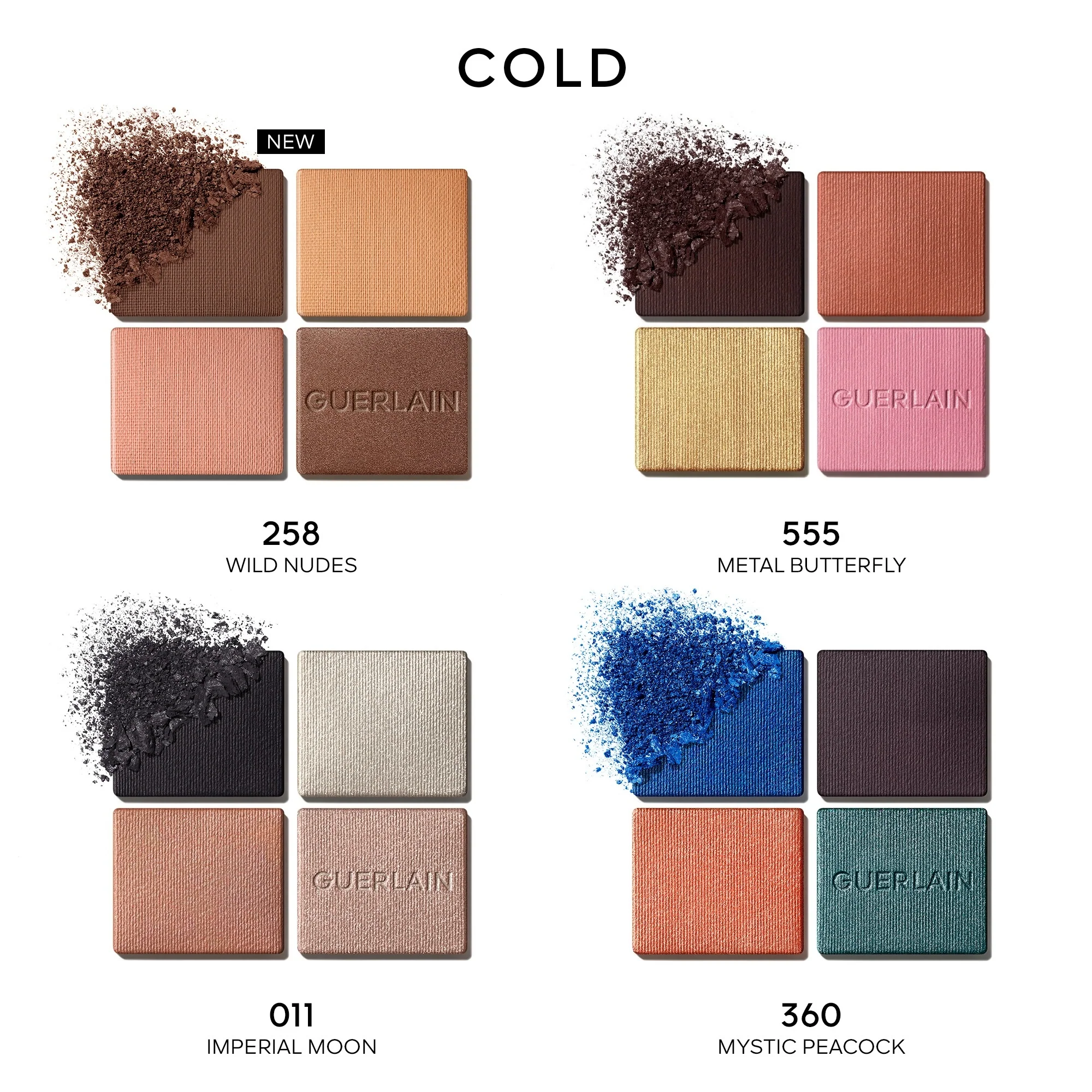 Occhi Ombres G Ombretti 4 Colori - Ombretto compatto, Palette occhi